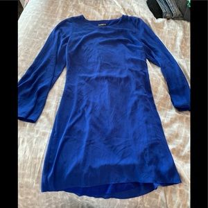 Express open back dress